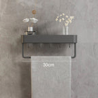 Bathroom Wall Shelf Metal Wall-Mounted Space-Saving