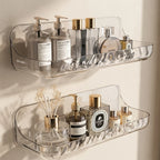 Bathroom Wall Shelf Self-Adhesive No-Drill 5kg Load