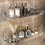 Bathroom Wall Shelf Self-Adhesive No-Drill 5kg Load