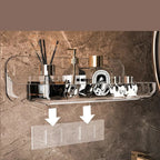 Bathroom Wall Shelf Self-Adhesive No-Drill 5kg Load