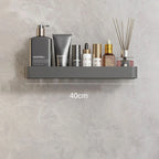 Bathroom Wall Shelf Space-Saving Water-Resistant Towel Bar