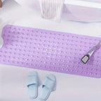 Bathtub Mat Non-Slip Suction Cup Grip Quick-Drain Design