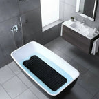 Bathtub Mat Non-Slip Suction Cup Grip Quick-Drain Design