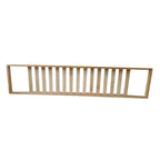 Bathtub Organizer Tray Bamboo Slatted Drainage Ergonomic Handles