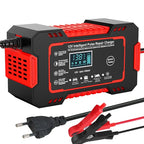 Battery Charger 12V 6A Pulse Repair Auto Switching LCD