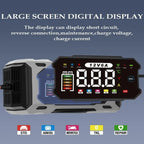 Battery Charger 12V Digital Display Auto Cutoff