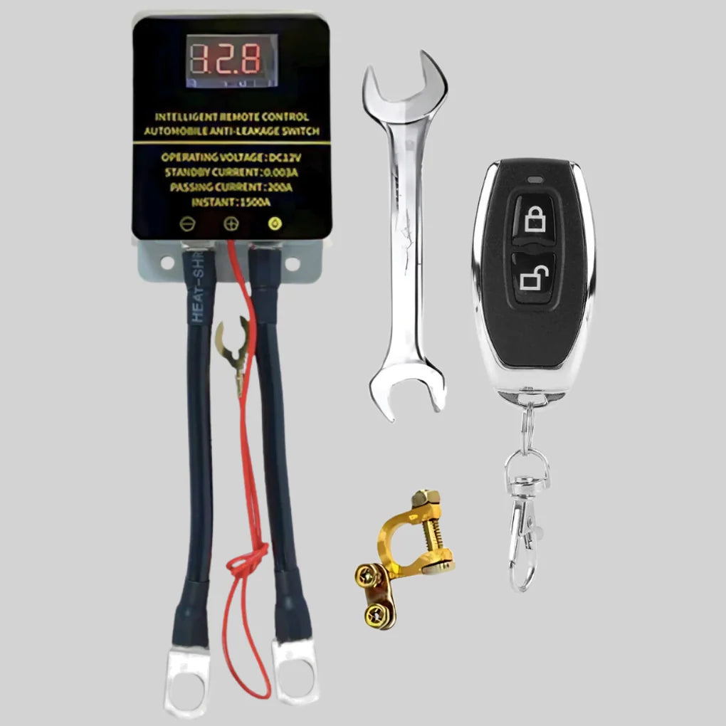 Battery Disconnect Switch Wireless Remote Anti-Theft 250 Amp