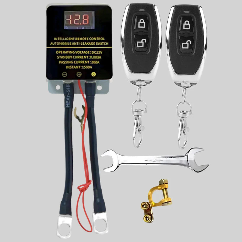 Battery Disconnect Switch Wireless Remote Anti-Theft 250 Amp