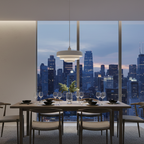 Bauhaus Geometric Dimmable LED Pendant Light (E27 Bulb Included)