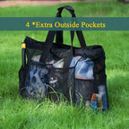 Beach Bag Extra Large Sand-Free Mesh Water-Resistant Bottom