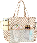 Beach Bag Extra Large Wet Compartment Multiple Pockets