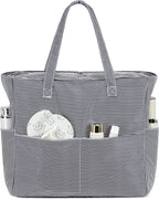 Beach Bag Extra Large Wet Compartment Multiple Pockets