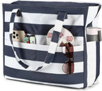 Beach Bag Extra Large Wet Compartment Multiple Pockets