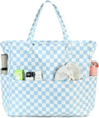 Beach Bag Extra Large Wet Compartment Multiple Pockets