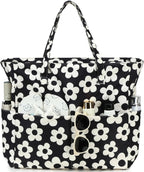 Beach Bag Extra Large Wet Compartment Multiple Pockets