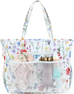 Beach Bag Extra Large Wet Compartment Multiple Pockets