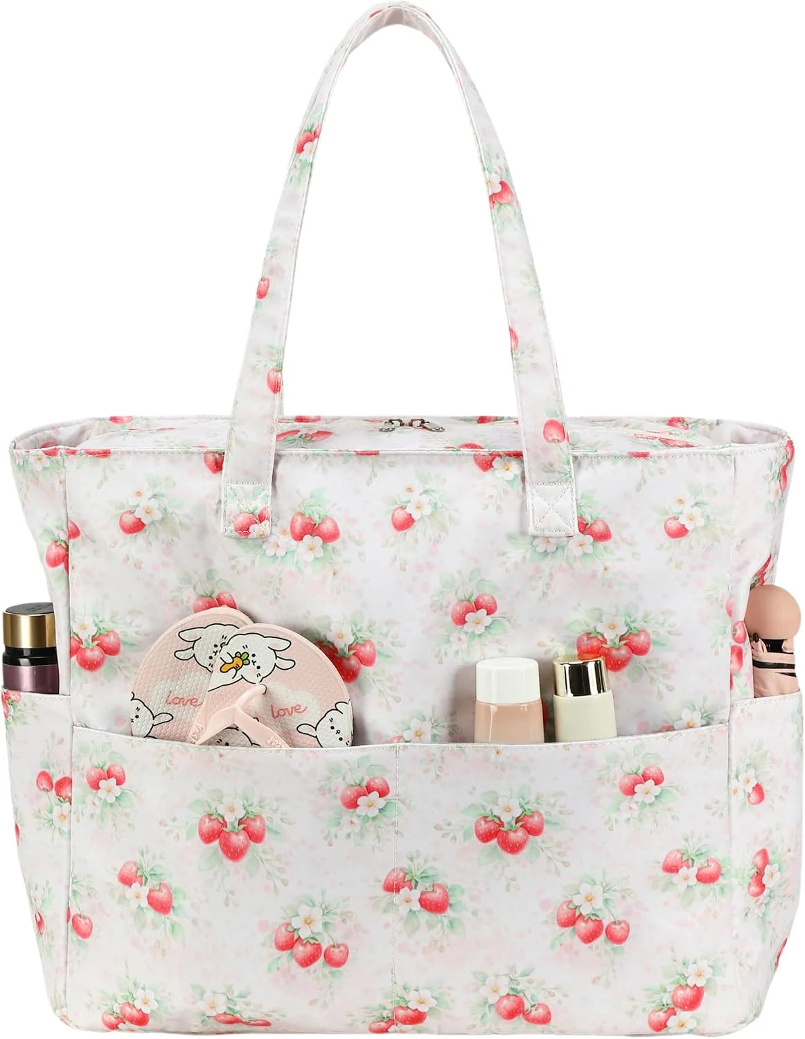 Beach Bag Extra Large Wet Compartment Multiple Pockets