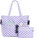 Beach Bag Waterproof & Sandproof Foldable Separate Wet Compartment