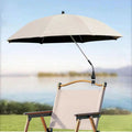 Beach Chair Sunshade 360 Degree Rotating UV-Resistant Clip-On
