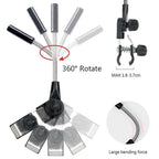 Beach Chair Sunshade 360 Degree Rotating UV-Resistant Clip-On