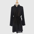Beach Cover-Up Lightweight & Breathable Button-Front