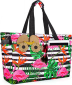 Beach Tote 45L Waterproof Foldable Wet & Dry Pocket