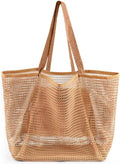 Beach Tote Bag Extra-Large Waterproof Mesh Sand-Resistant Base
