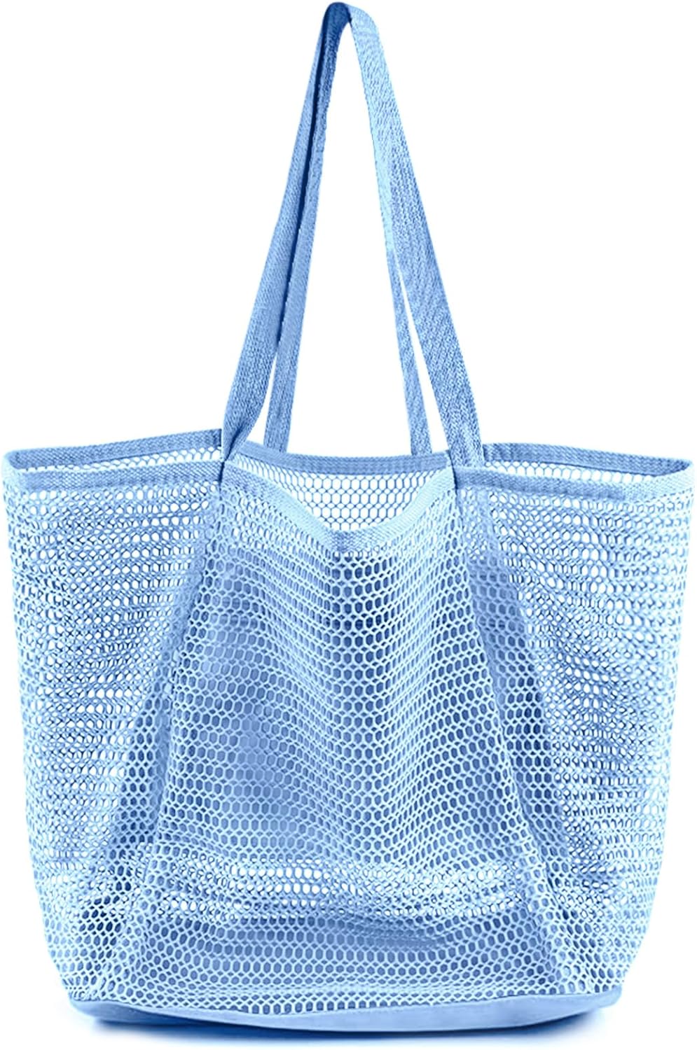 Beach Tote Bag Extra-Large Waterproof Mesh Sand-Resistant Base