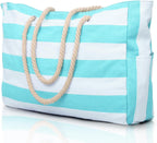 Beach Tote Bag Extra Large Waterproof & Sandproof