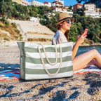 Beach Tote Bag Extra Large Waterproof & Sandproof