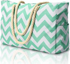 Beach Tote Bag Extra Large Waterproof & Sandproof