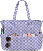 Beach Tote Bag Large Waterproof & Sandproof 7 Pockets