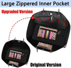 Beach Tote Bag Machine-Washable Neoprene Laptop-Safe Zipper Pocket