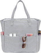 Beach Tote Bag Sandproof 36L Waterproof Compartment