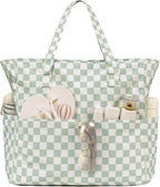 Beach Tote Bag Sandproof 36L Waterproof Compartment