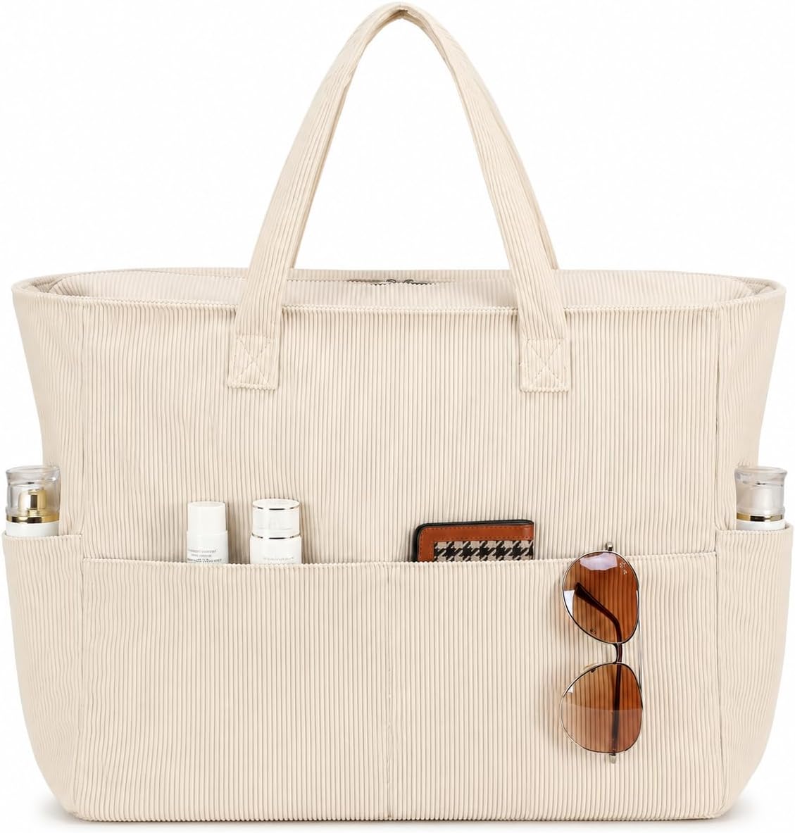 Beach Tote Bag Sandproof 36L Waterproof Compartment