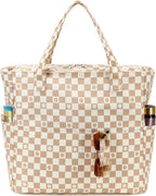 Beach Tote Bag Sandproof 36L Waterproof Compartment
