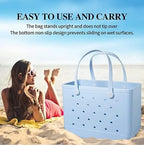 Beach Tote Bag Upright Waterproof & Sandproof EVA