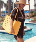 Beach Tote Bag Upright Waterproof & Sandproof EVA
