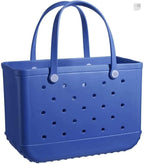 Beach Tote Bag Waterproof & Sandproof Upright Base
