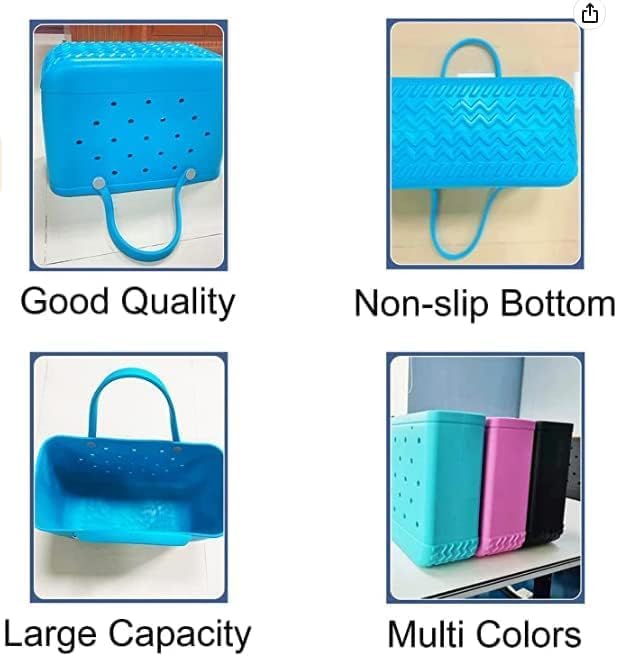 Beach Tote Bag Waterproof & Sandproof Upright Base