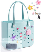 Beach Tote Bag Waterproof & Washable Detachable Wet Pocket
