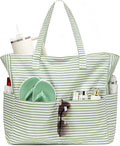 Beach Tote Bag Waterproof Wet Compartment Sandproof 36L
