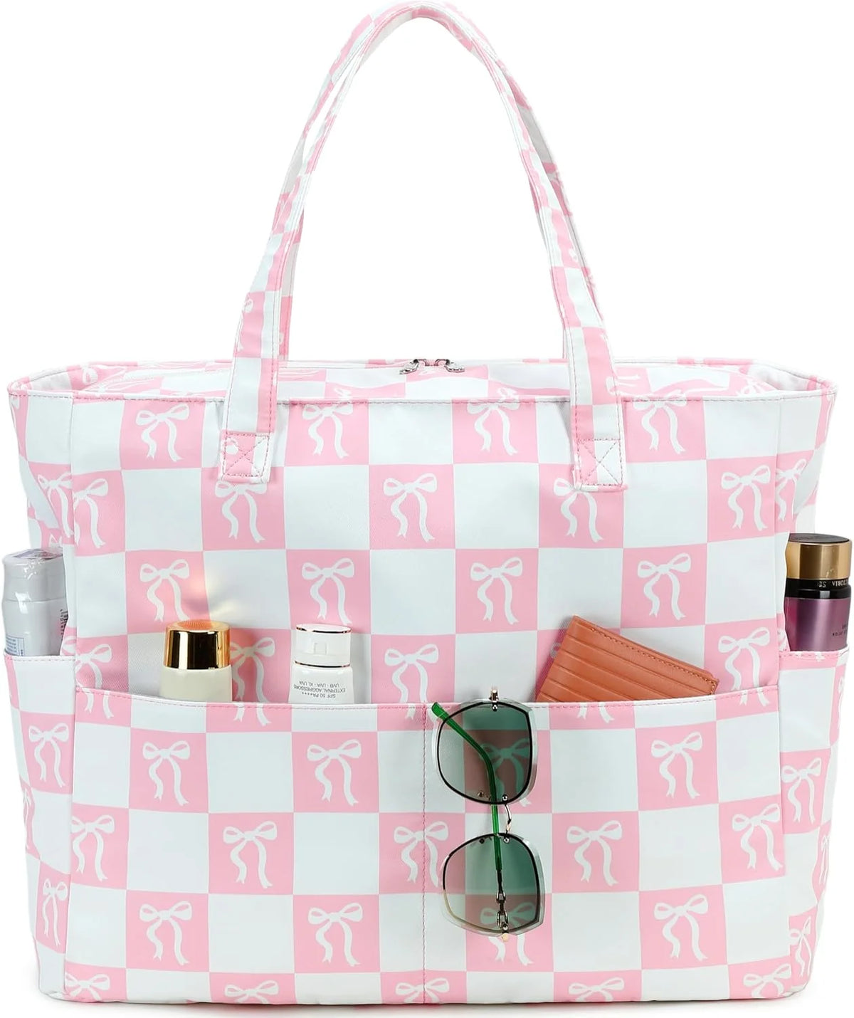 Beach Tote Bag Waterproof Wet Compartment Sandproof 36L