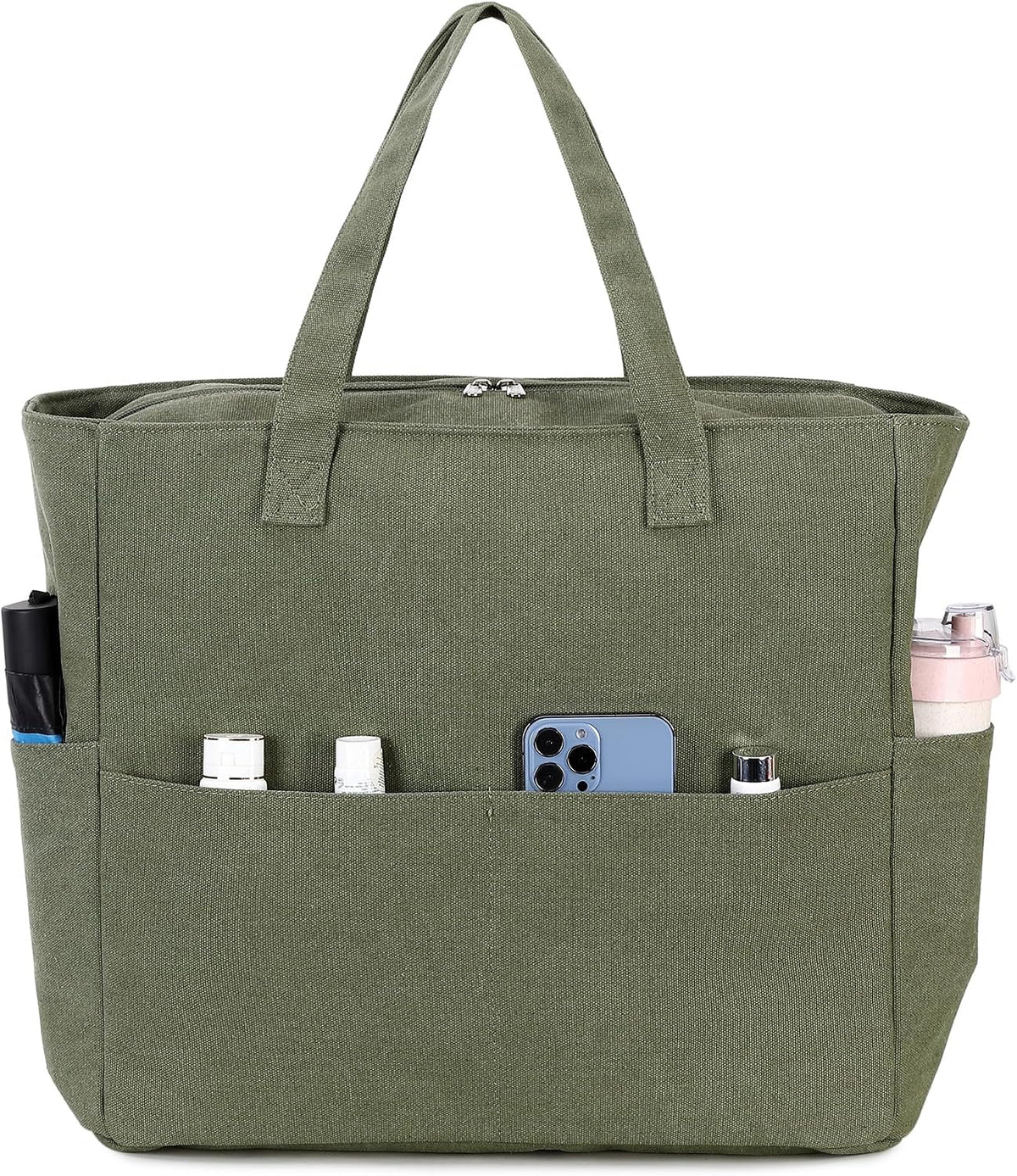 Beach Tote Bag Waterproof Wet Compartment Sandproof 36L