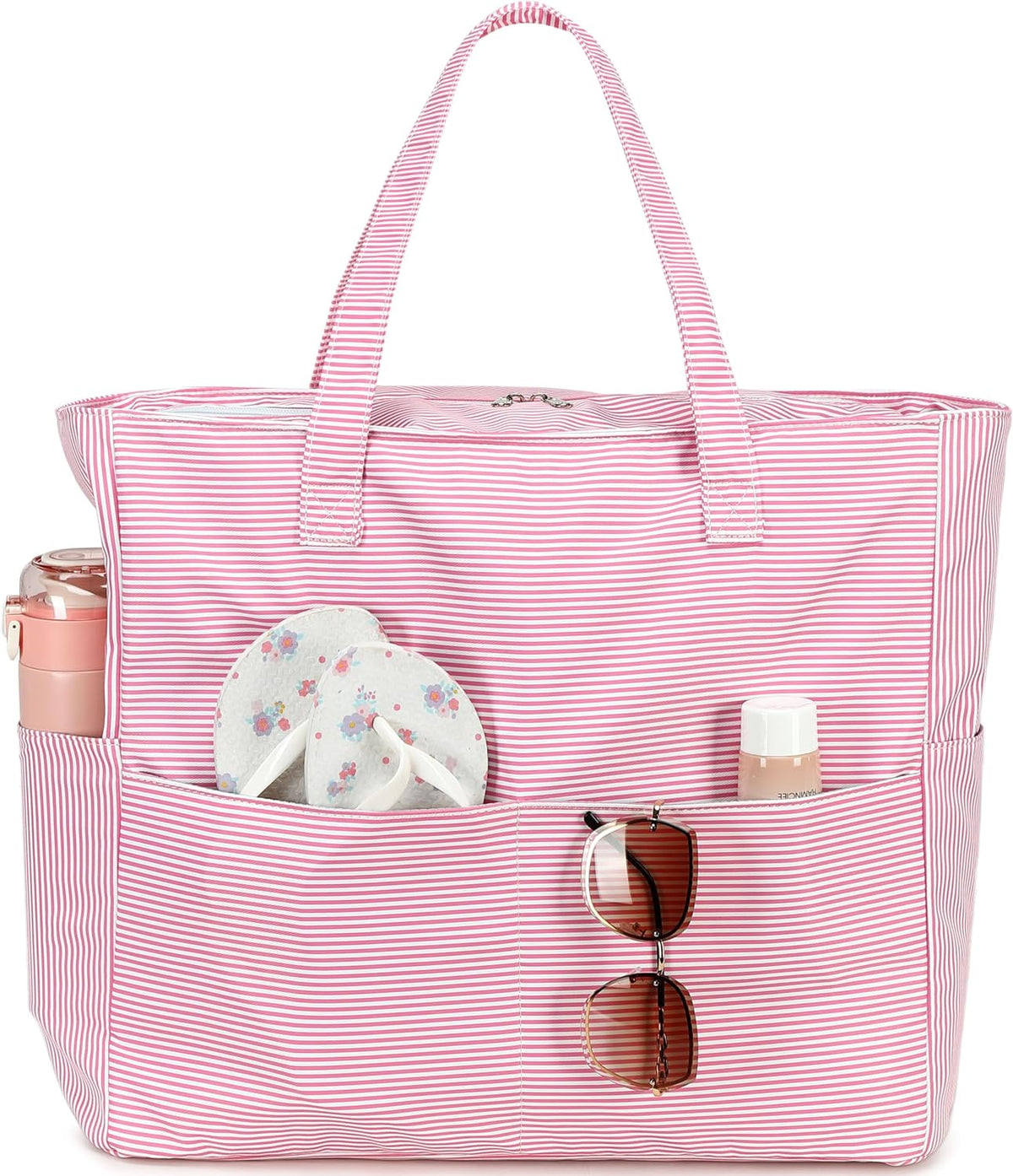 Beach Tote Bag Waterproof Wet Compartment Sandproof 36L