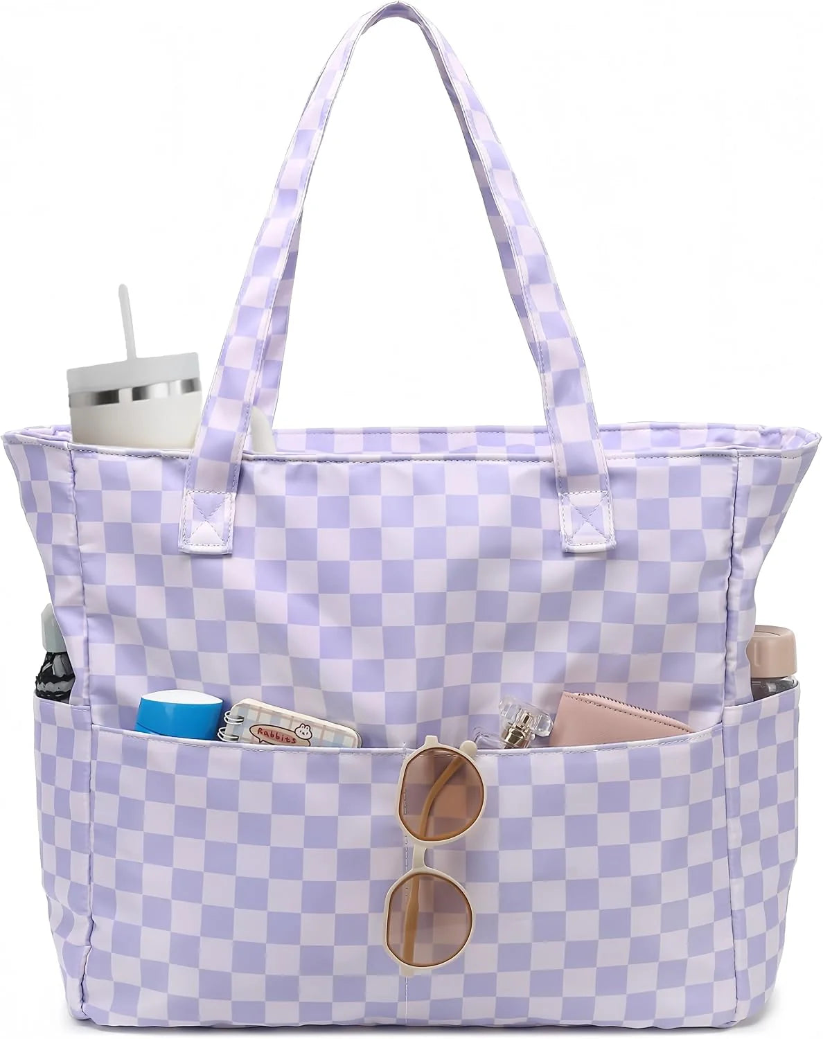 Beach Tote Bag Waterproof Wet Compartment Sandproof 36L