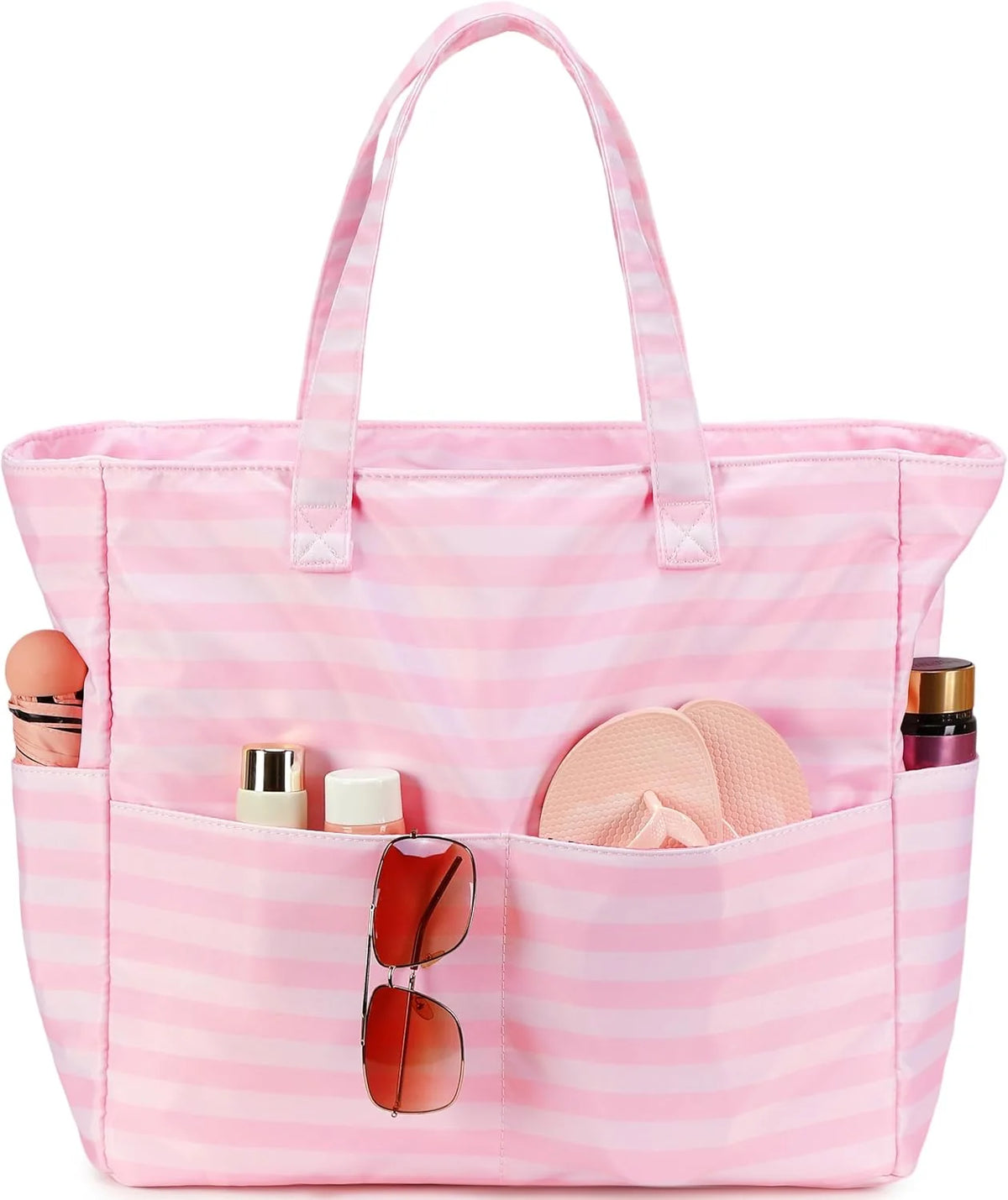 Beach Tote Bag Waterproof Wet Compartment Sandproof 36L
