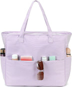 Beach Tote Bag Waterproof Wet Compartment Sandproof 36L