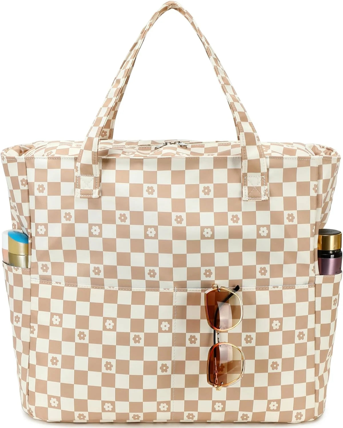 Beach Tote Bag Waterproof Wet Compartment Sandproof 36L